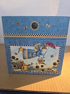 Art By Debbie Mumm Set 5 Nesting Boxes By Amcal New From 2003 - Picture 1 of 4