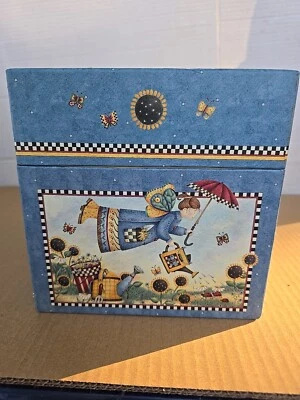 Art By Debbie Mumm Set 5 Nesting Boxes By Amcal New From 2003 - Image 1 of 4