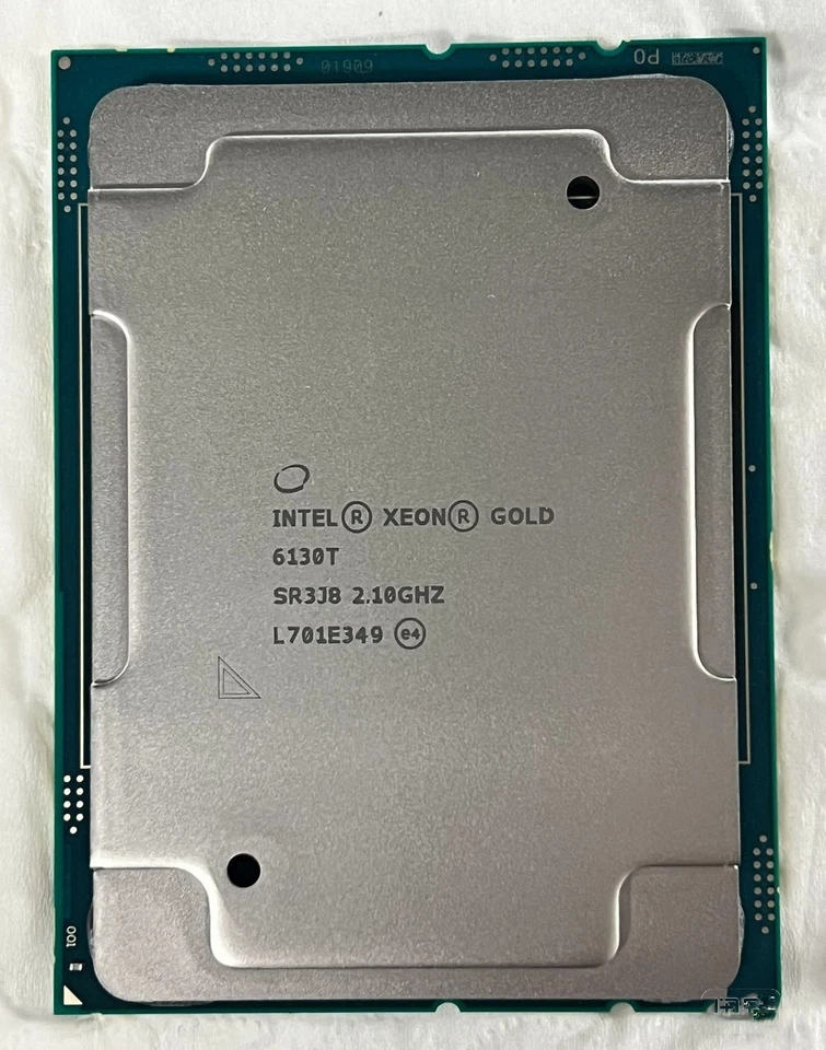 Intel Xeon Gold 6130T 2.10GHz 16-Core 32-Thread 22MB 125W LGA3647 CPU Processor - Image 1 of 1