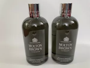 Molton Brown 2 x 300 ml Geranium Nefertum Bath & Shower Gel NEU - Bild 1 von 1