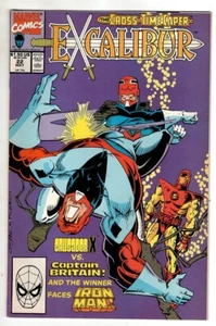 EXCALIBUR #22 (Marvel 1990) The Cross Time Caper Captan Britain - Picture 1 of 2