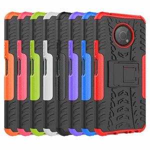 For Nokia G300 Case Shockproof Heavy Duty Armor Rugged Kickstand Hybrid Cover - Picture 1 of 18