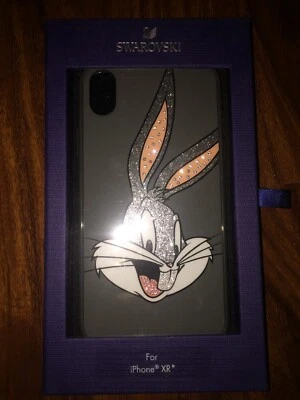 Swarovski Crystals Looney Tunes Bugs Bunny Apple iPhone XR/ X /XS Phone Case - Изображение 1 из 3