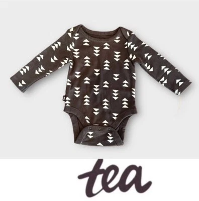 Nuevo con etiquetas Body de bebé Tea Collection Arrow, talla 0-3 M, precio de venta sugerido por el fabricante $20 Foto 1 de 4