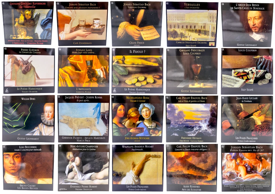 Alpha Productions - Classical Baroque Music - 2001-2008  | CHOOSE FROM 20 CDS - Image 1 of 1