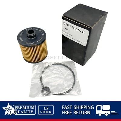 Nuevo filtro de aceite apto para Bentley Bentayga 6.0L 5950CC W12 DOHC 17-23 07P115562B Foto 1 de 4