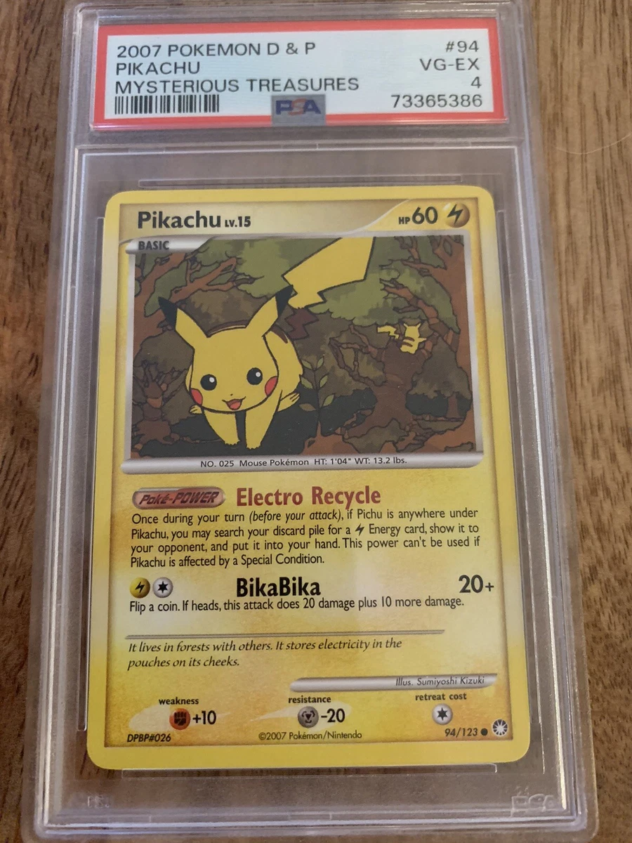 PSA9＊2007 ピカチュウ Lv.15 アンリミ 湖の秘密 DP PSA9＊2007 ピカチュウ Lv.15 アンリミ 湖の秘密 DP Pikachu