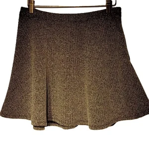 Abercrombie & Fitch Rock SMALL grau ausgestellt Skater Tweed-Look Mini sehr guter Zustand - Bild 1 von 8