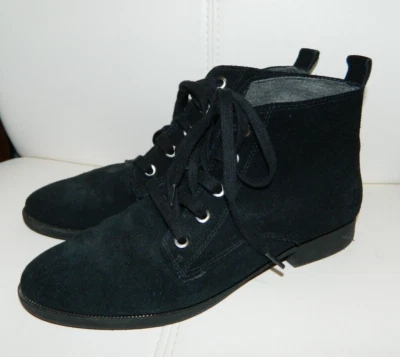 Zapatos al tobillo Sam Edelman Circo negros de gamuza para mujer talla 8,5 Foto 1 de 4