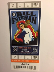 DETROIT TIGERS VS TORONTO BLUE JAYS JUNE 2, 2018 TICKET STUB - Picture 1 of 1
