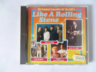 CD  Like A Rolling Stone  16  Superhits Of The 60's  - Byrds, Bob Dylan, The Doo - Bild 1 von 3