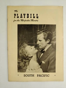 South Pacific Playbill Majestic Theatre Aug. 21, 1950 - Picture 1 of 3