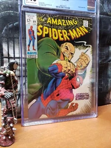 Amazing Spider-Man #69  CGC 7.0 Romita KINGPIN Cover! Marvel Comic 1969 - Picture 1 of 6