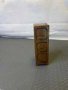 TINY SOLID WOOD CHEST OF DRAWERS - Picture 1 of 12