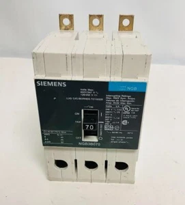 NGB3B070B Siemens 3-Pole 70A Circuit Breaker NEW - Picture 1 of 9