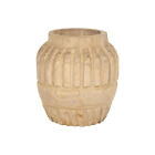 Vase Home ESPRIT natürlich Paulonia-Holz 30 x 30 x 32 cm