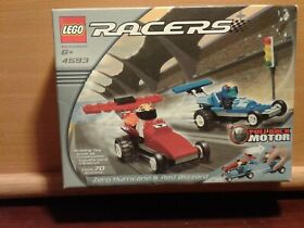  LEGO  #4583 RACERS Zero Hurricane & Red Blizzard RETIRED NIB FS