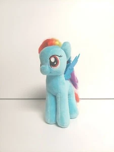 TY My Little Pony Pegasus Rainbow Dash Horse 6" Plush Stuffed Animal Toy - Picture 1 of 4