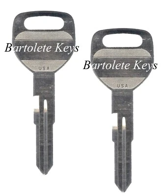 2 llaves de coche de repuesto para Honda Civic Accord CRV Odyssey Prelude Acura Integra Foto 1 de 4