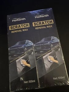 2 Packs Homonth Scratch Removal Wax (Net:100ml) Each - Picture 1 of 5