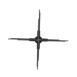 Ventilateur Hologramme 3D Hologram Fan Luminosité Angle Réglable 4 Lames Pour - Afbeelding 1 van 12