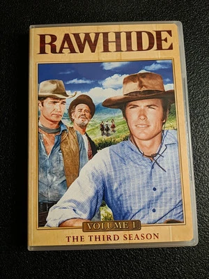 Rawhide: Third Season Volume 1 (DVD 1960 4-Disc Set) MAKE AN OFFER!! - Image 1 of 4