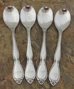 Oneida Chatelaine Juego de 4 cucharas de helado Comunidad Cubiertos de acero inoxidable Lote X - Imagen 1 de 4