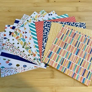 Stampin Up! BIRTHDAY BASH DSP (12) Hojas-6"x6" Doble Cara-Nuevo - Imagen 1 de 2