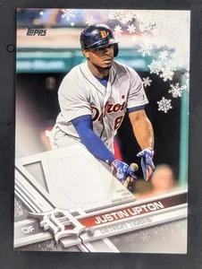 Justin Upton MEM Detroit Tigers 2017 Topps Holiday Relics #R-JU - Bild 1 von 2