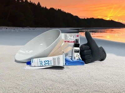 Twusch 7.0 Set Porzellaneinsatz passend für Thetford Toiletten C500 - Bild 1 von 4