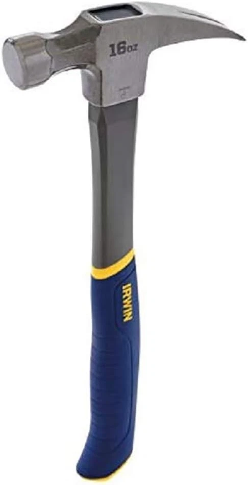 Hammer Fiberglass Handle General Purpose Claw 16 oz Durable Tool - Image 1 of 4