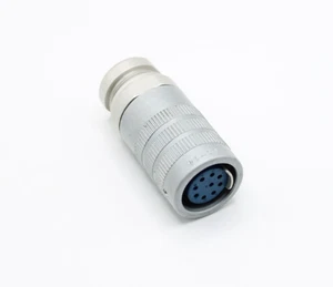 165-14 Amphenol Wire-Por 9-Pin Female Socket Circular Connector Plug - Picture 1 of 2