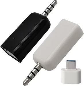 2 Pack AUX to USB a Adapter Audio Cable, USB Female to 3.5Mm Male Converter Jack - Picture 1 of 12