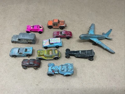 Miscellaneous Lot Cars Vintage Die Cast 1950’s To 1970’s Tootsie And Others - Image 1 of 4