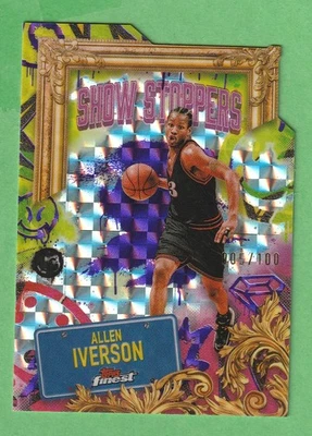 Allen Iverson - 2024/25 Topps Finest Show Stoppers #S-19  76ers - Image 1 of 2