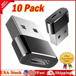 10-50 PACK USB C 3.1 Type C Female to USB 3.0 Type A Male Port Converter Adapter - Picture 1 of 20