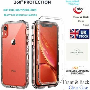 360 Case iPhone 16 15 14 13 12 17 Pro Shockproof Slim & Hard 360 Phone Cover - Picture 1 of 3