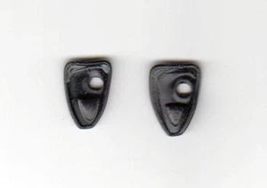 1963-66 Mopar Door Handle Gaskets Trim - 2167410 2167411 2216186 2216187 - Bild 1 von 2