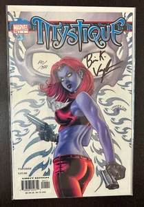 MYSTIQUE #1 (Marvel Comics / Dynamic Forces 2003) -- DF SIGNED Brian Vaughan COA - Picture 1 of 2