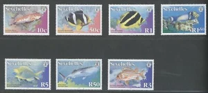2003 Seychellen - Yvert Nr. 864-70 - Fische - 14 Werte - komplette Serie 7 Werte - Bild 1 von 1