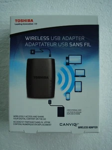 Toshiba Wireles USB Adapter/Wi-Fi Transmitter - Picture 1 of 6