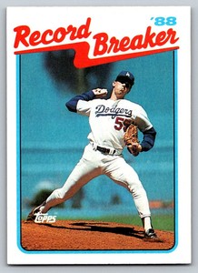 1989  Topps #5 Orel Hershiser Los Angeles Dodgers