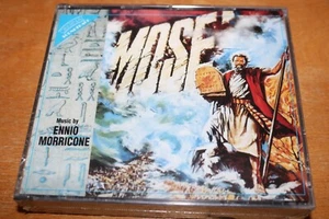 MOSE (Moses Lawgiver) Original SOUNDTRACK 2 CD Score ENNIO MORRICONE BRAND NEW - Picture 1 of 2