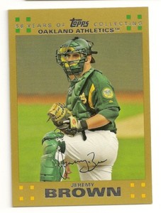 2007 Topps Gold  -  Finish Your Set