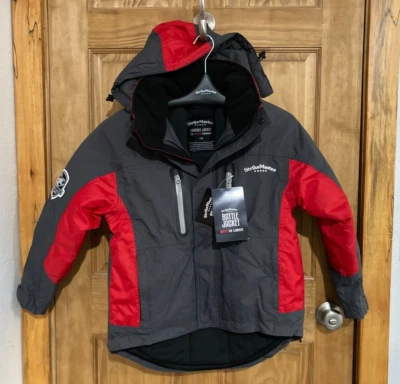Chaqueta juvenil Strike Master Surface SOS Floatation SSJCR-YM roja/gris nueva con etiquetas Foto 1 de 2