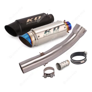 For Ducati Monster 1200 821 2019-2023 Exhaust Pipe 51mm Muffler Tips DB Killer - Picture 1 of 15