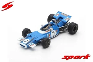 S7193 Spark: 1/43 Matra MS80 #7 2nd French Grand Prix 1969 Jean-Pierre Beltoise - Picture 1 of 4