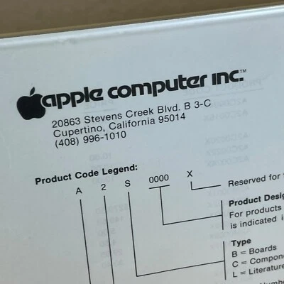 From 1977!! Apple Computer II Retail Price List - 48 YEARS OLD - RARE Vintage - Image 1 of 4