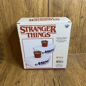 Stranger Things Scoops Ahoy Hats Beverage Boat Floats Beer Soda Holders 2 Pack - Picture 1 of 3