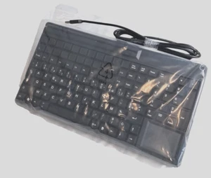 CHERRY Keyboard G86-61411 AZERTY Layout Tastatur mit magnetischem Touchpad NEU - Bild 1 von 5